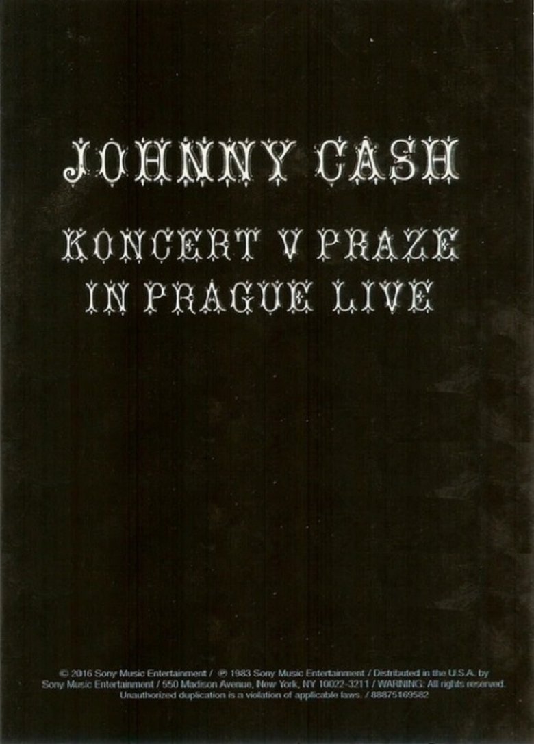 Poster of Johnny Cash: Live in Prague