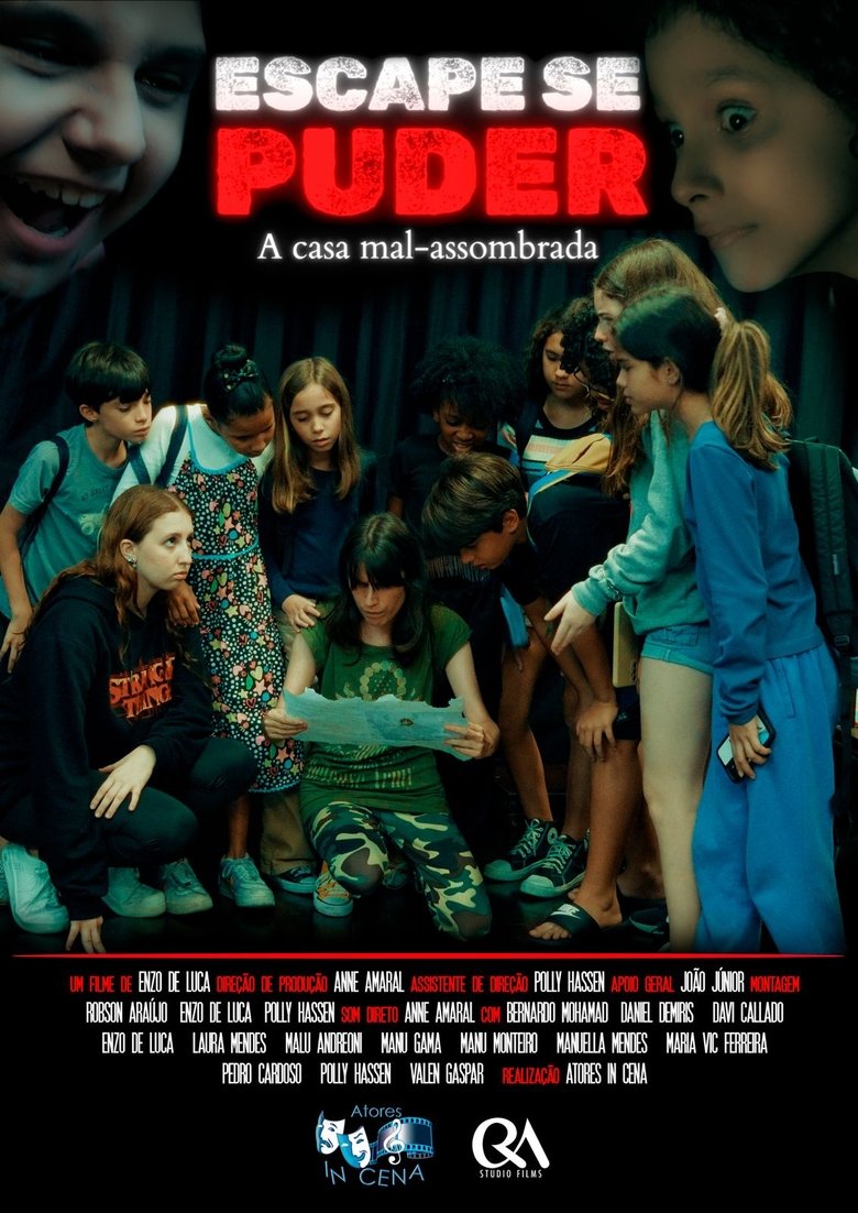 Poster of Escape se puder: A casa mal-assombrada