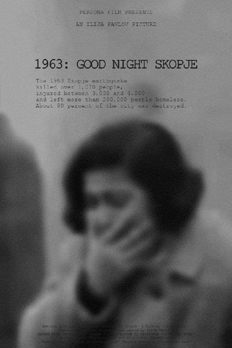 Poster of 1963: Good Night Skopje