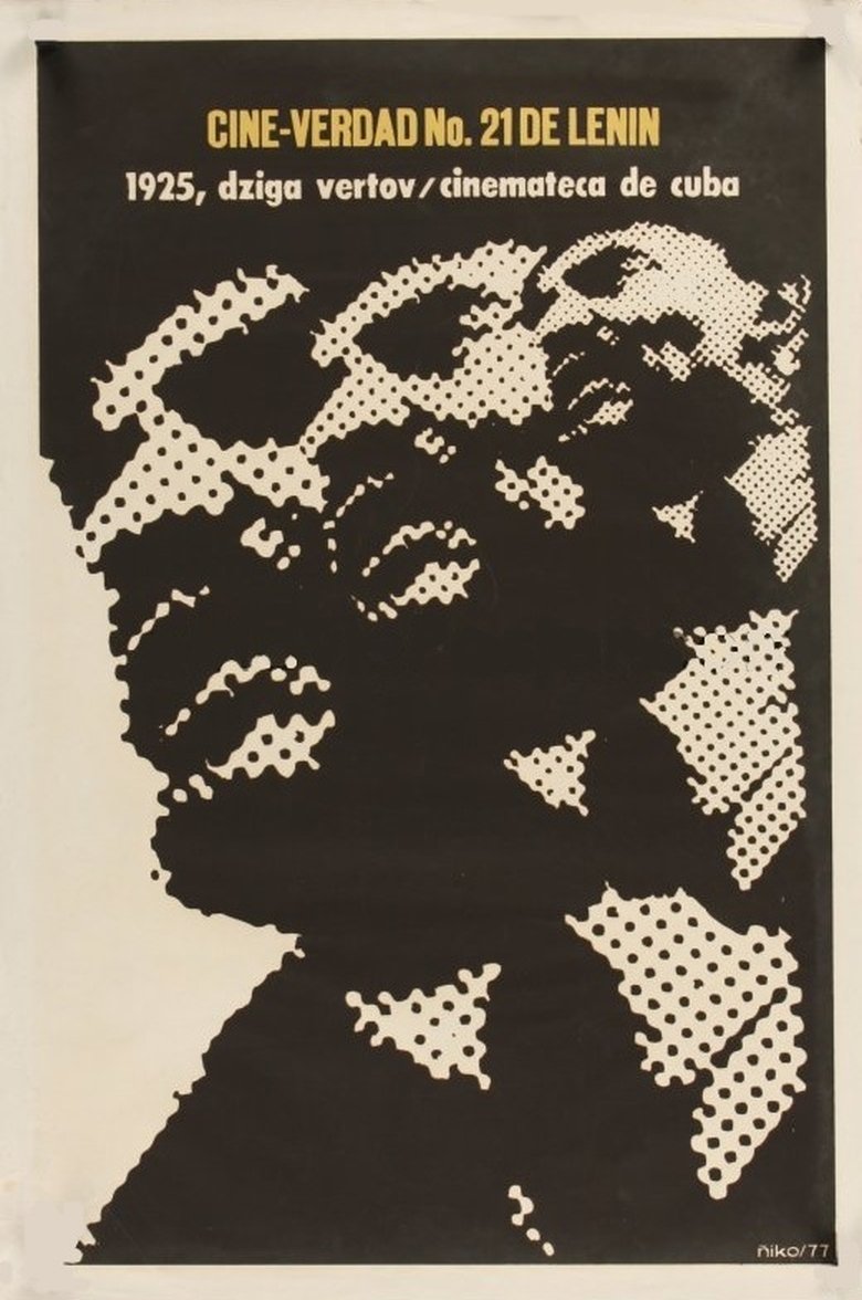 Poster of Kino-Pravda No. 21: Lenin Kino-Pravda. A Film Poem About Lenin