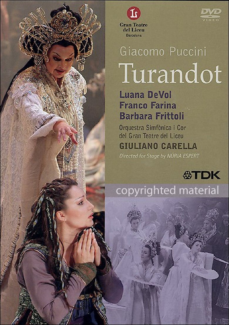 Poster of Giacomo Puccini: Turandot