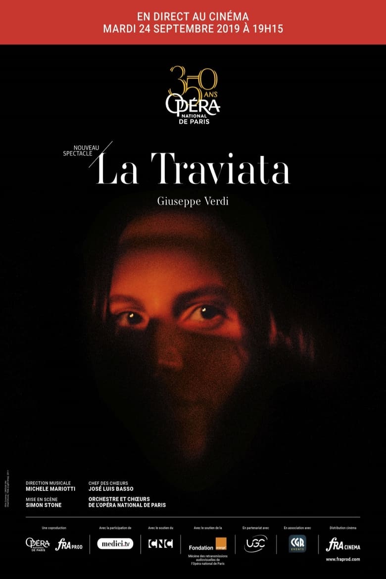 Poster of La Traviata - Paris