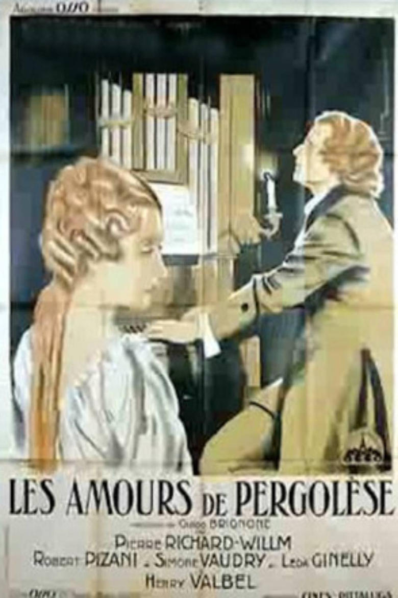 Poster of Les Amours de Pergolese