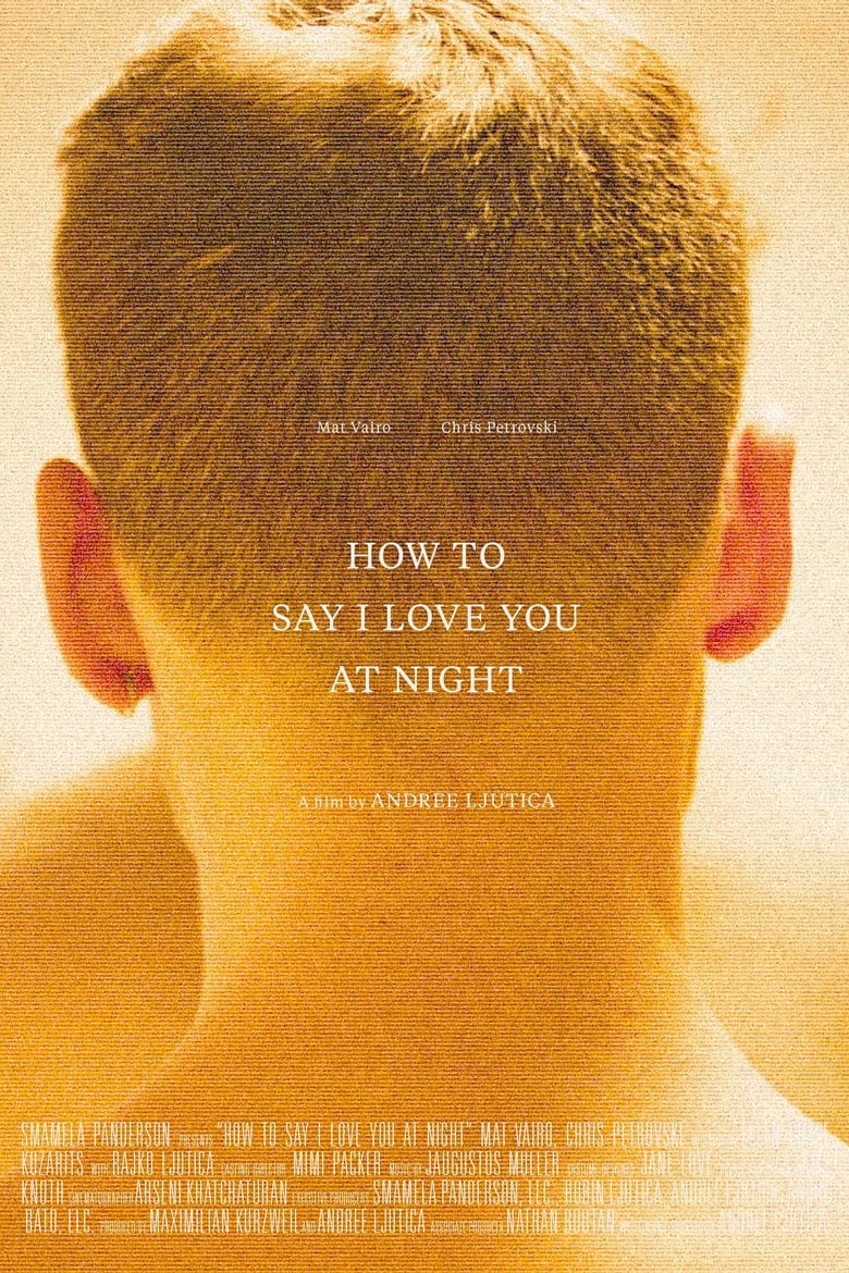 Poster of How to Say I Love You at Night