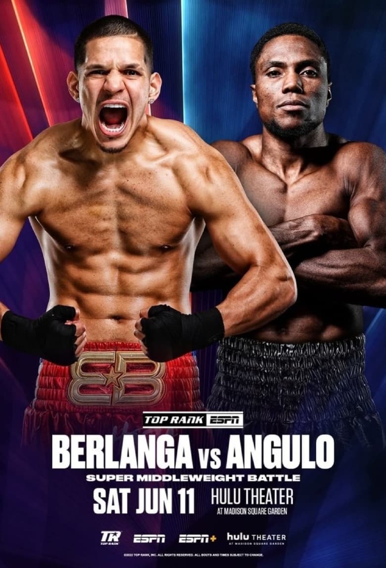 Poster of Edgar Berlanga vs. Alexis Angulo