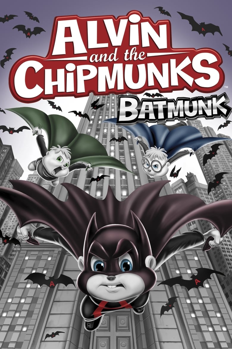 Poster of Alvin and the Chipmunks: Batmunk