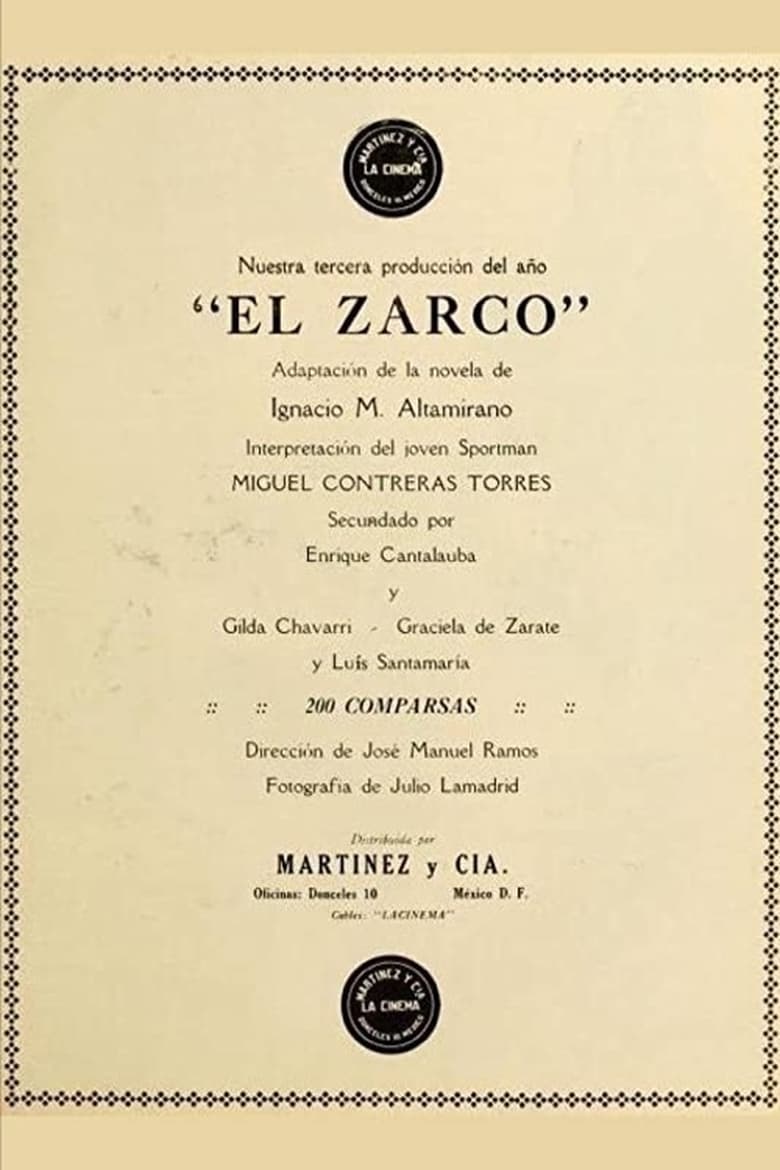 Poster of El zarco