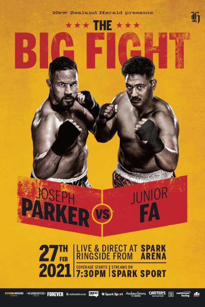 Poster of Joseph Parker vs. Junior Fa