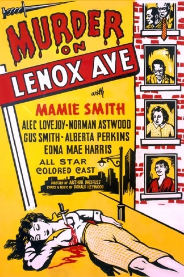 Poster of Murder on Lenox Avenue