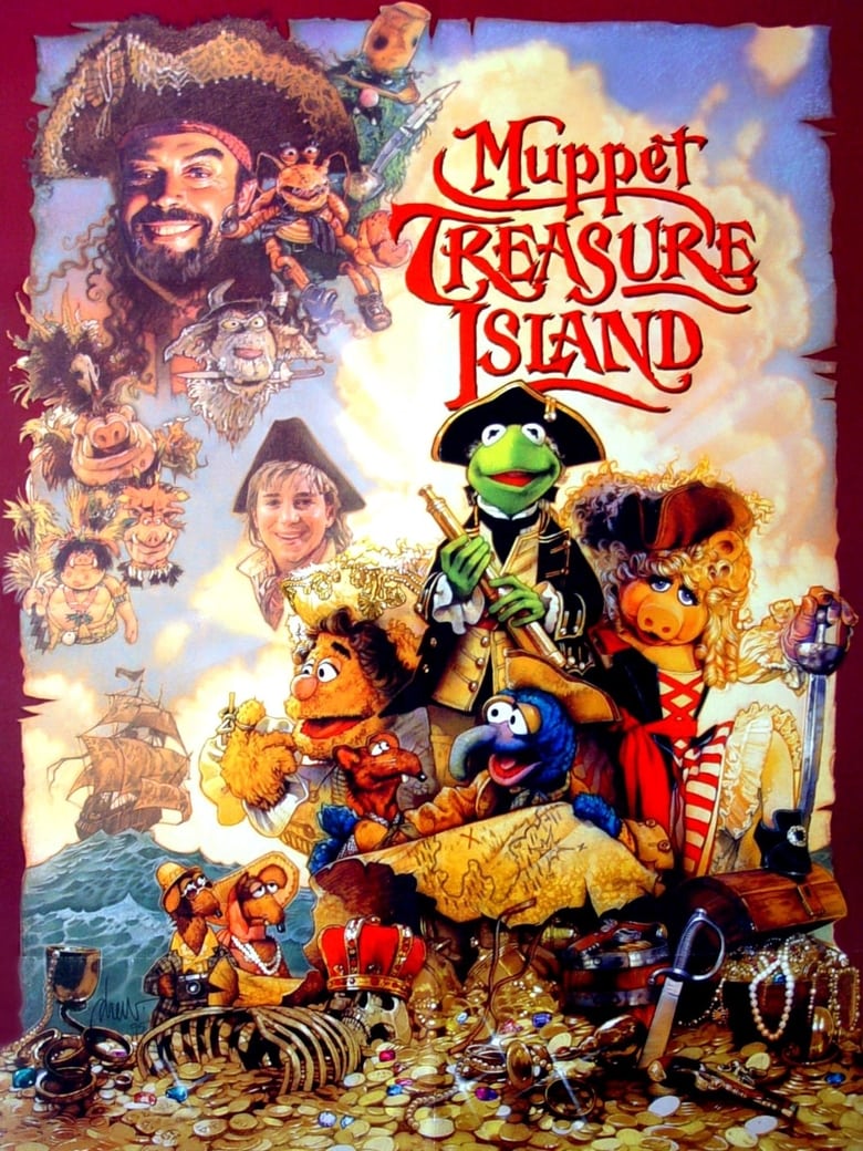 Poster of Muppet Treasure Island