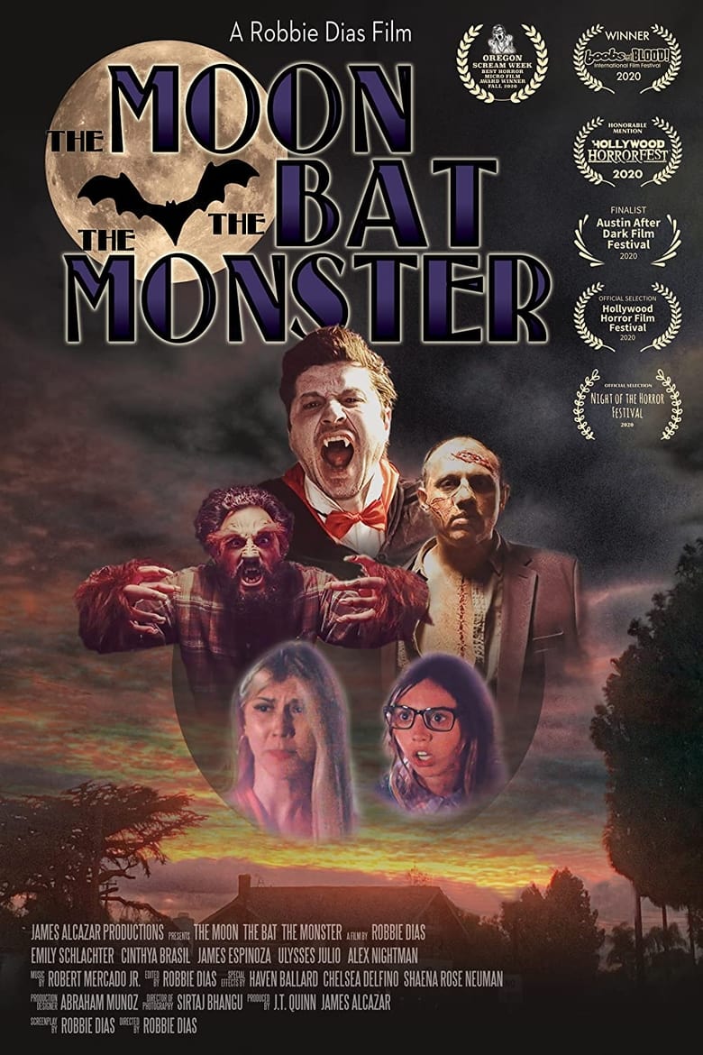 Poster of The Moon, The Bat, The Monster