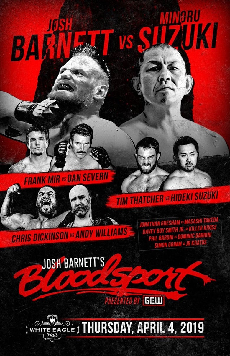 Poster of GCW: Josh Barnett’s Bloodsport