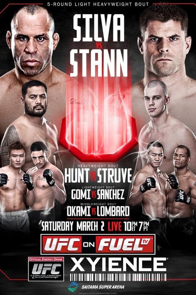 Poster of UFC on Fuel TV 8: Silva vs. Stann