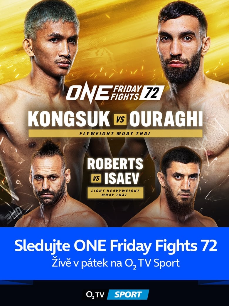 Poster of ONE Friday Fights 72: Kongsuk vs. Ouraghi