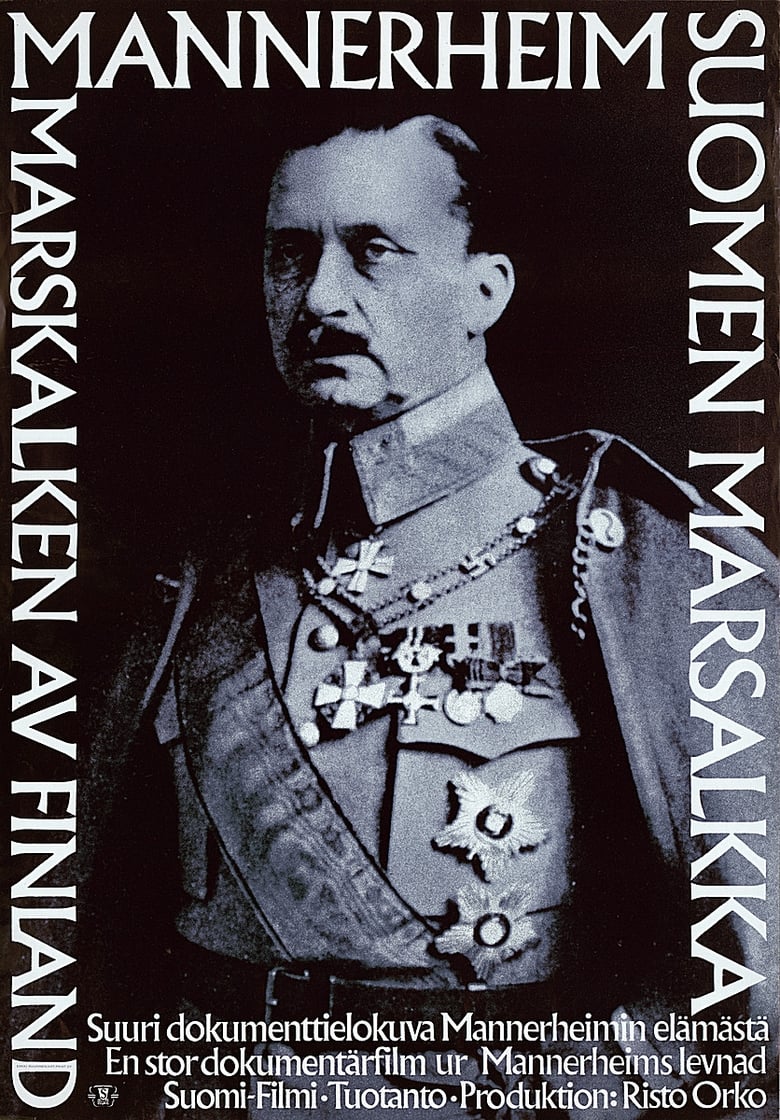 Poster of Mannerheim - Suomen marsalkka