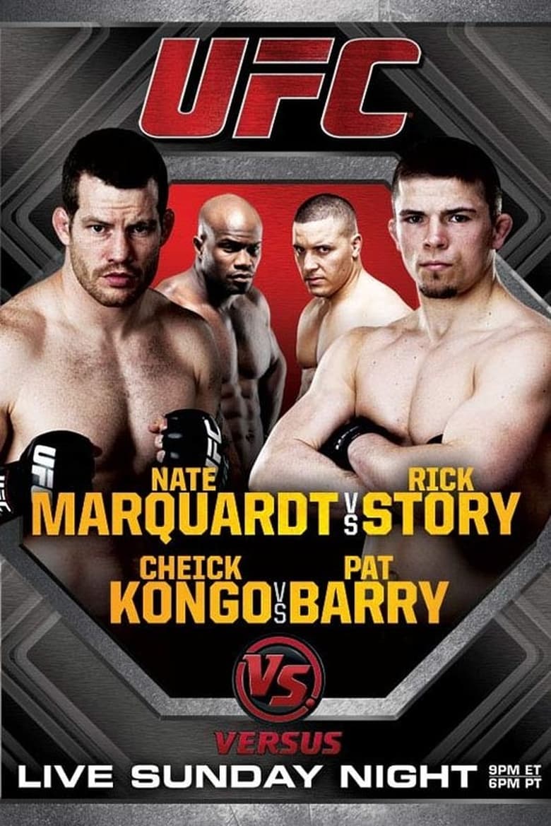 Poster of UFC on Versus 4: Kongo vs. Barry