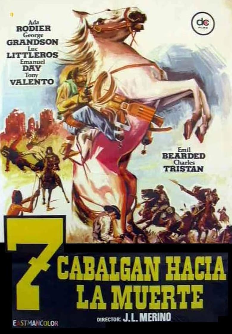 Poster of Siete cabalgan hacia la muerte