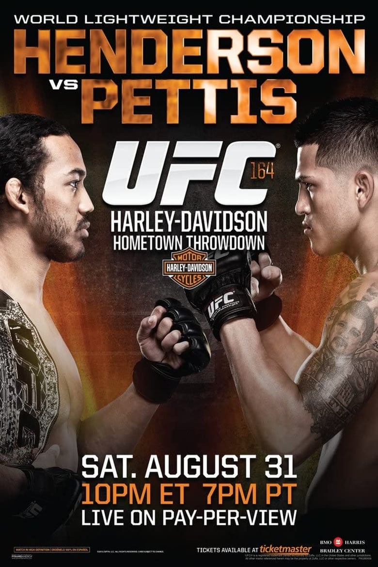 Poster of UFC 164: Henderson vs. Pettis 2