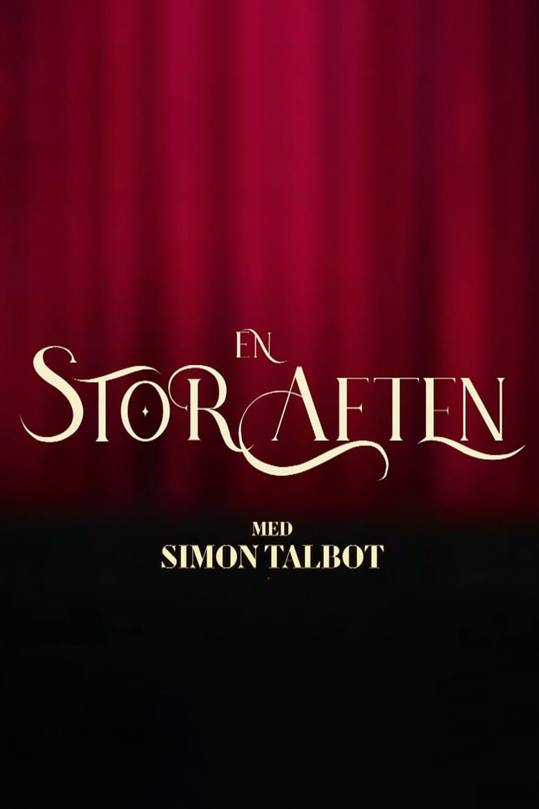 Poster of En stor aften med Simon Talbot