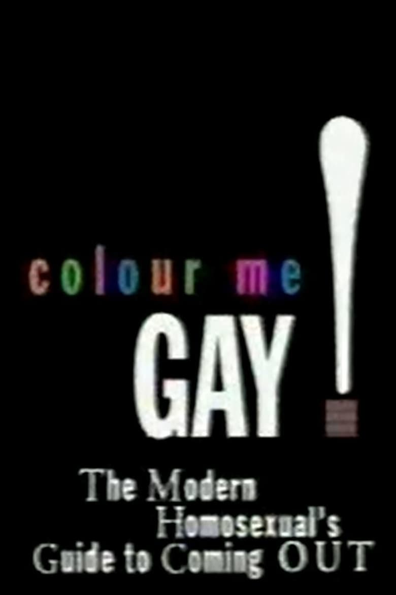 Poster of Colour Me Gay