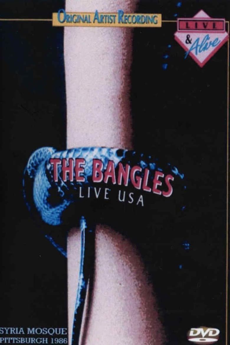 Poster of The Bangles: Live at the Syria Mosque