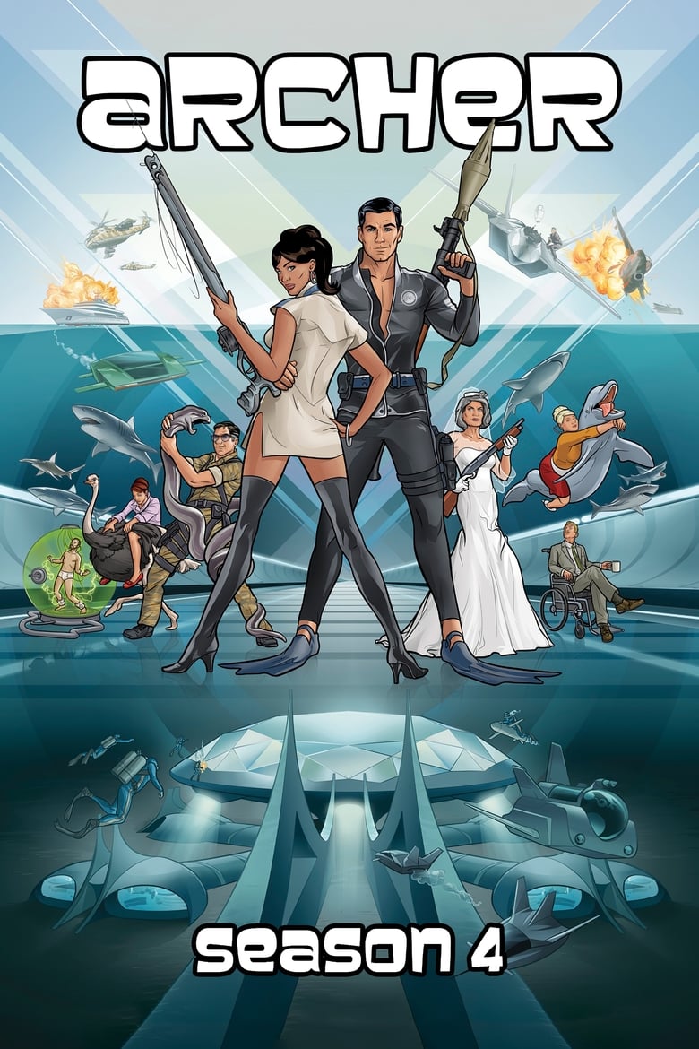 Poster of Episodes in Archer - Season 4 - Season 4