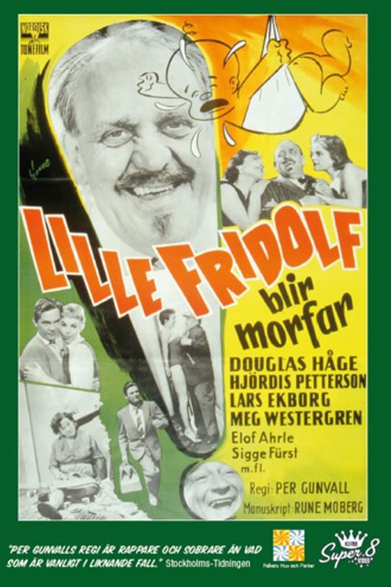 Poster of Lille Fridolf blir morfar