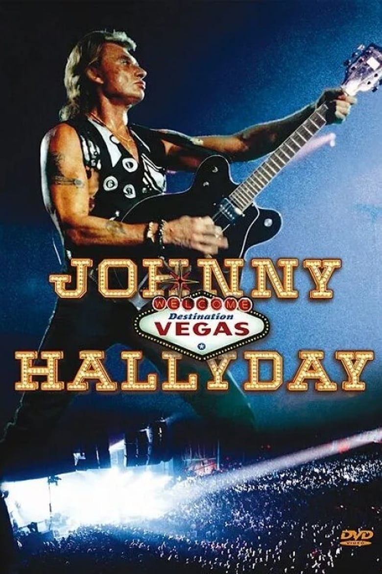 Poster of Johnny Hallyday - Destination Vegas