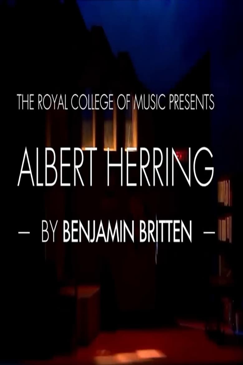 Poster of Britten - Albert Herring