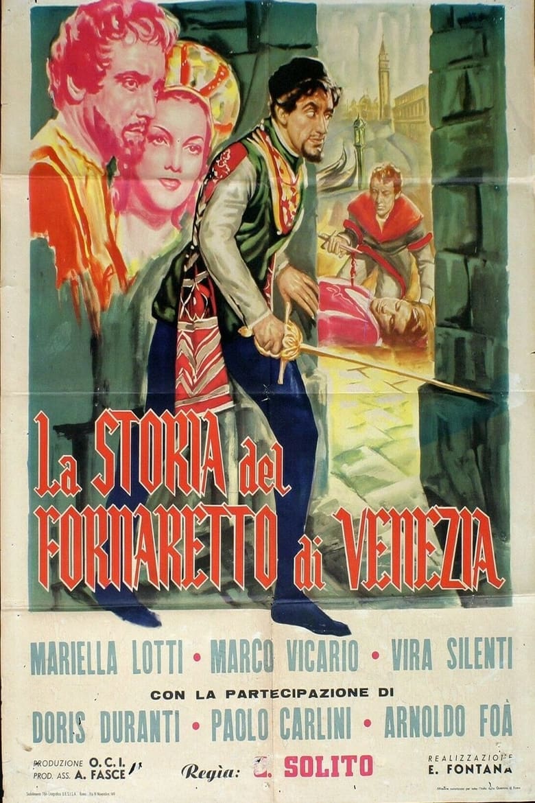 Poster of La storia del fornaretto di Venezia