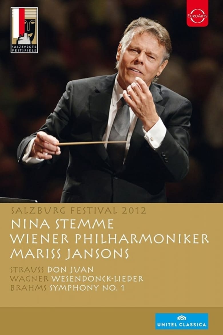 Poster of Salzburg Festival 2012 Wiener Philharmoniker