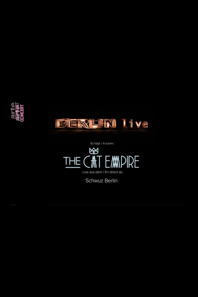 Poster of The Cat Empire: Live in Berlin