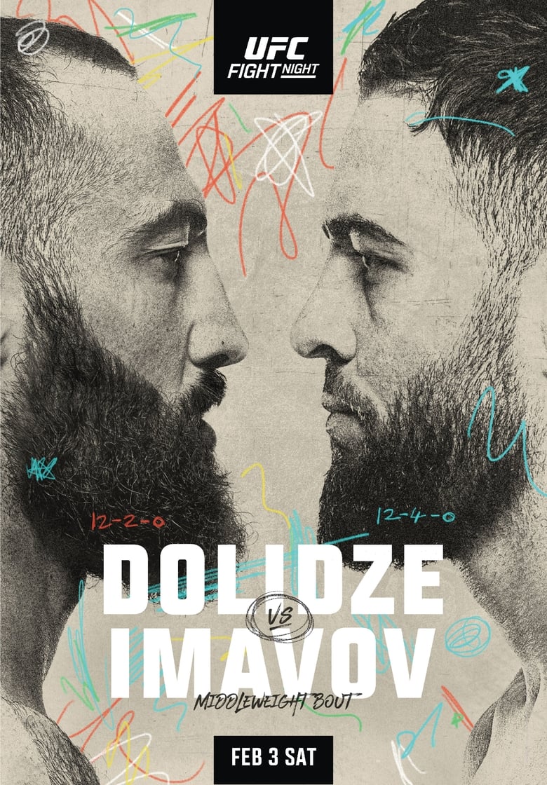 Poster of UFC Fight Night 235: Dolidze vs. Imavov