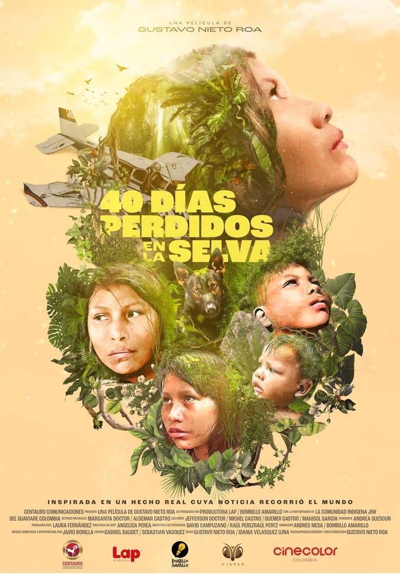 Poster of 40 días perdidos en la selva