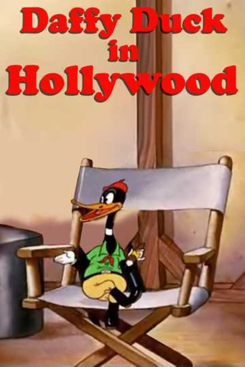 Poster of Daffy Duck in Hollywood