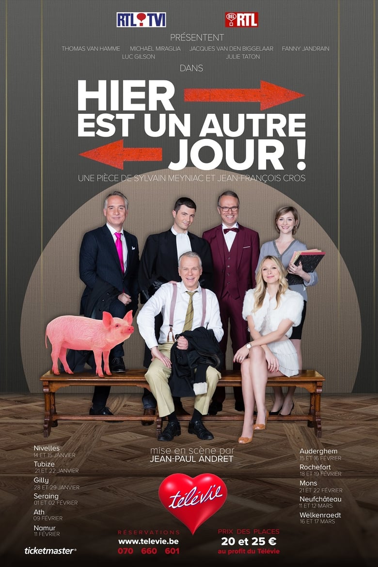 Poster of Hier est un autre jour (télévie)