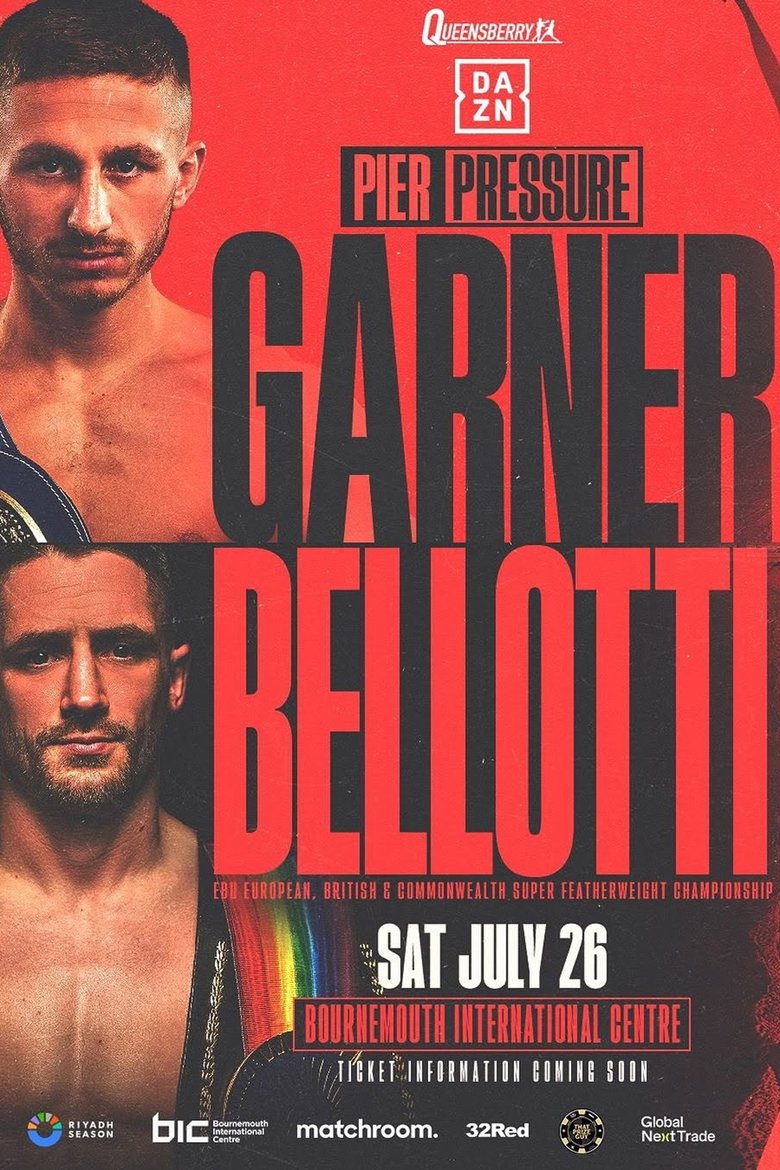 Poster of Ryan Garner vs. Reece Bellotti