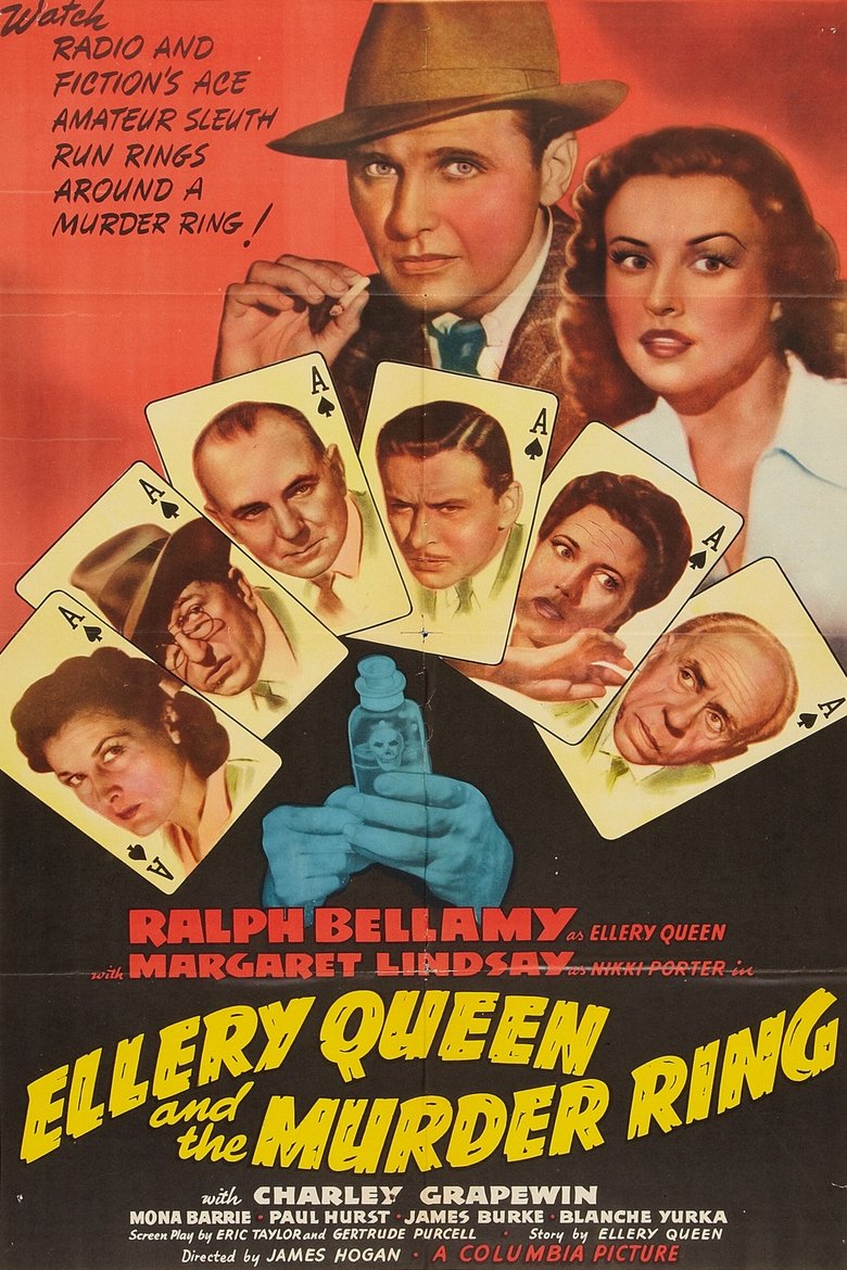 Poster of Ellery Queen and the Murder Ring