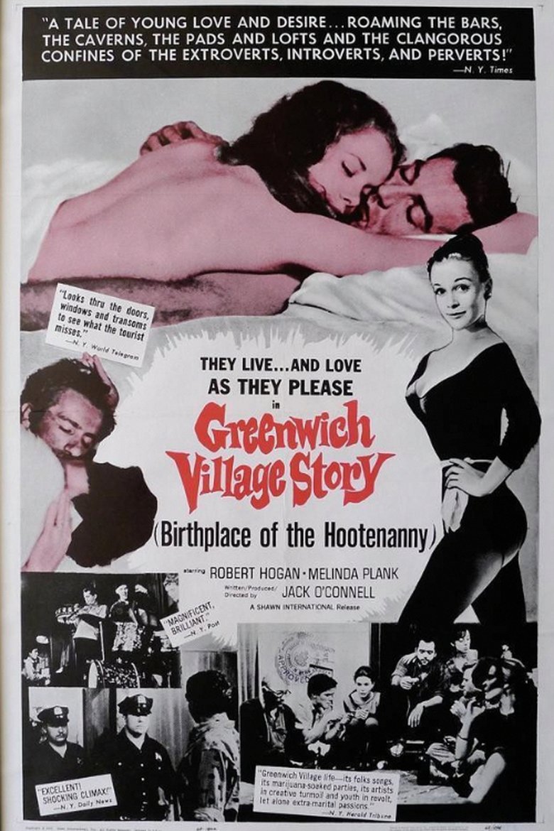 Poster of Greenwich Village Story