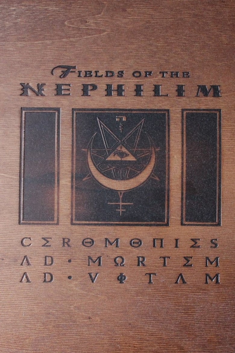 Poster of Fields of the Nephilim: Ceromonies