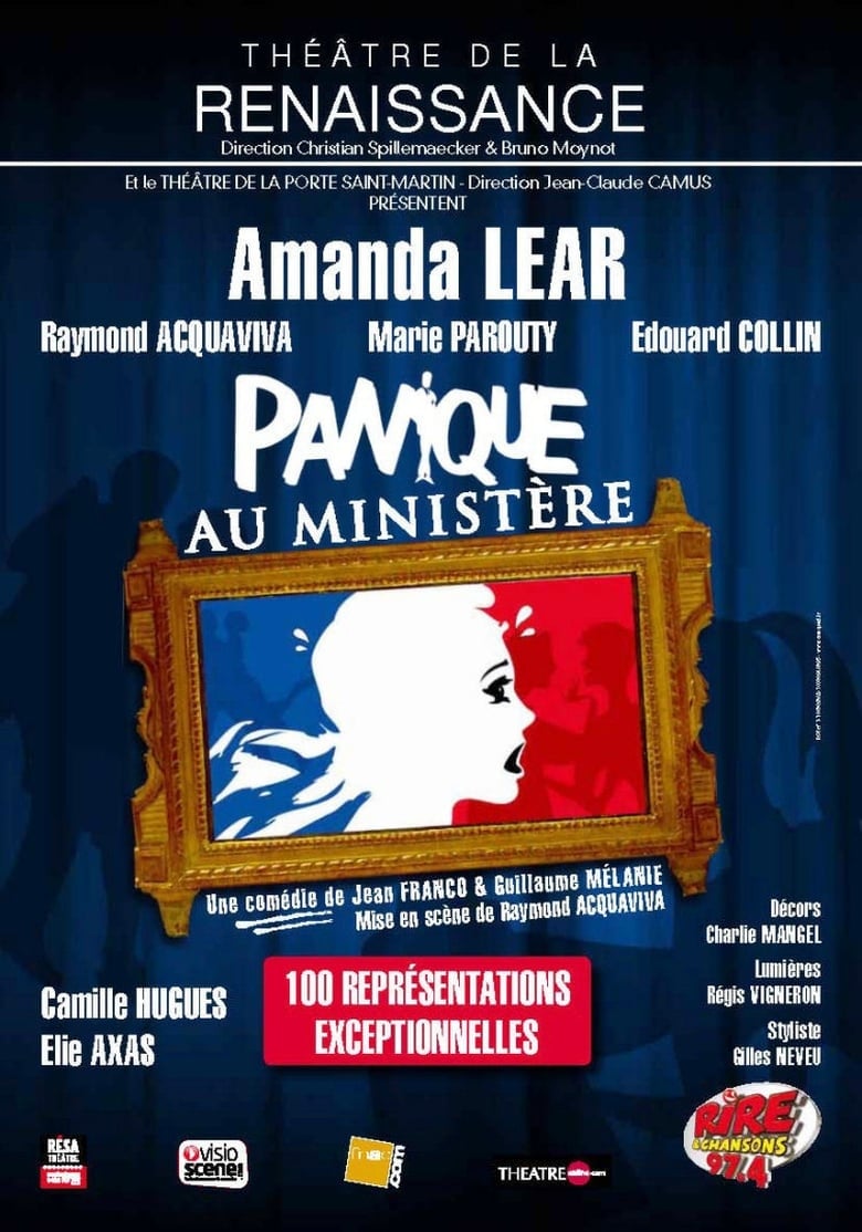 Poster of Panique au ministère