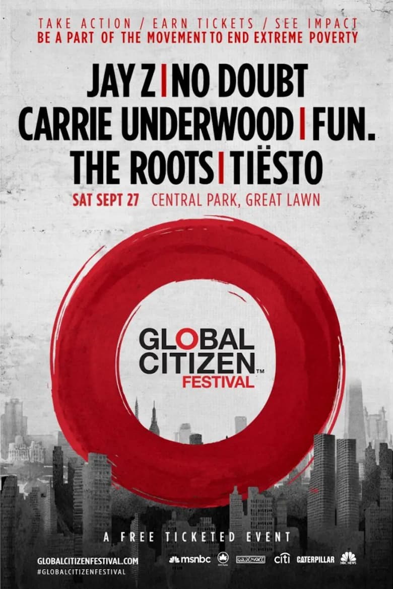 Poster of Global Citizen Festival 2014