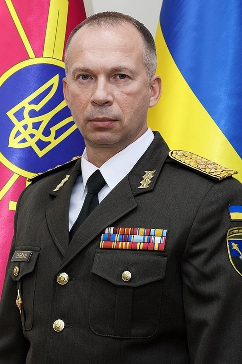 Portrait of Oleksandr Syrskyi