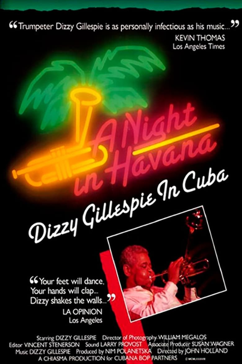 Poster of A Night In Havana: Dizzy Gillespie In Cuba