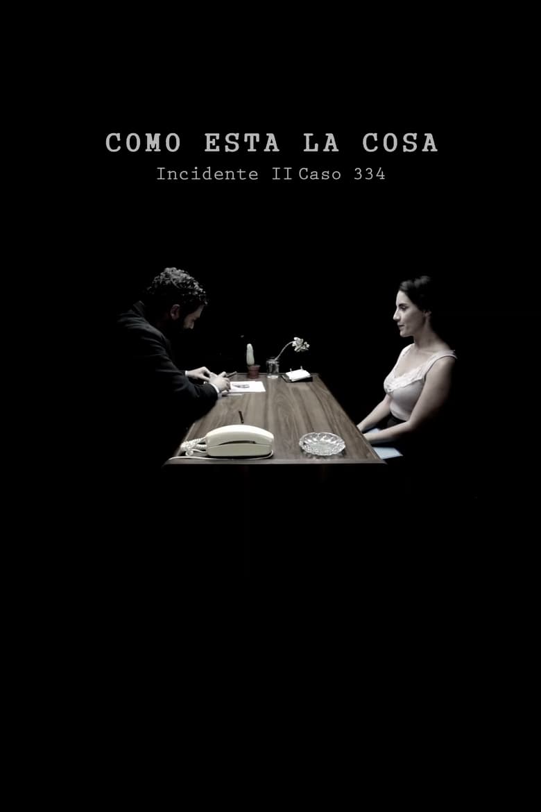 Poster of Como Está la Cosa. Incidente II. Caso 334.