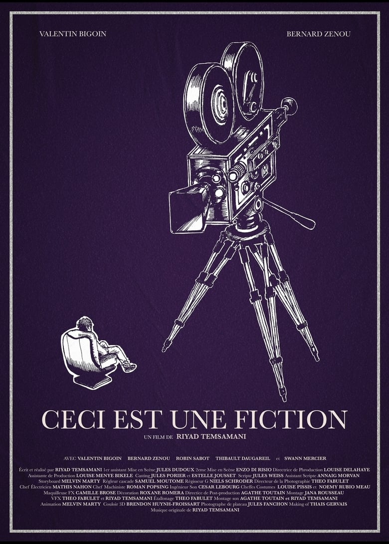 Poster of CECI EST UNE FICTION