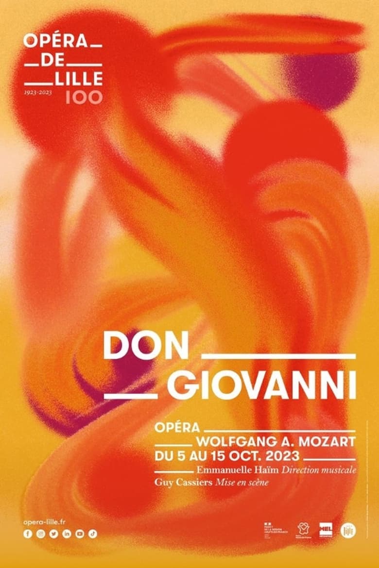 Poster of Don Giovanni à l'Opéra de Lille