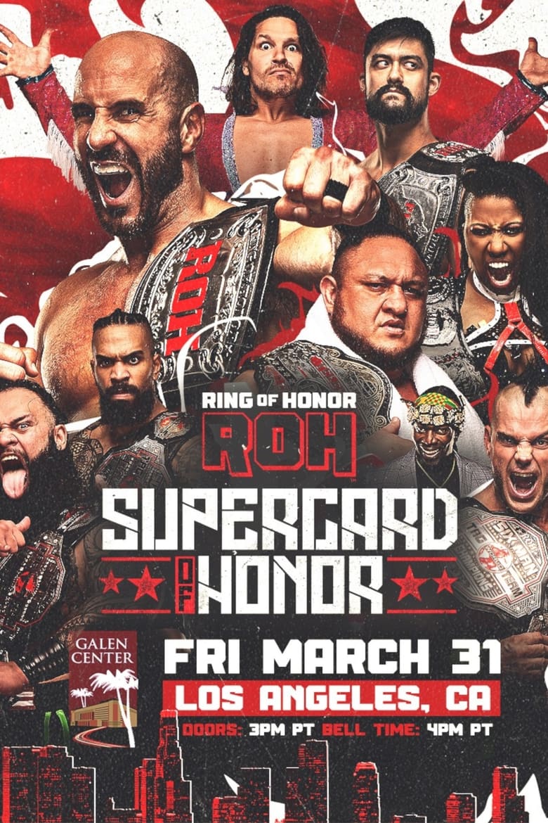 Poster of ROH: Supercard of Honor 2023