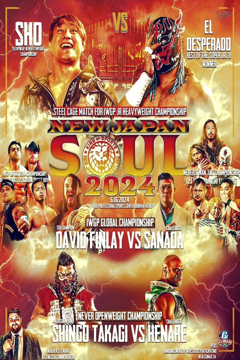 Poster of NJPW New Japan Soul 2024: Day 3