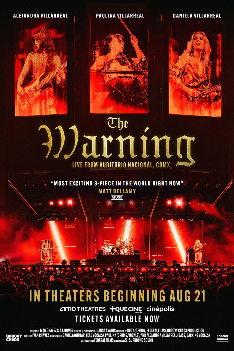 Poster of The Warning Live From Auditorio Nacional, CDMX
